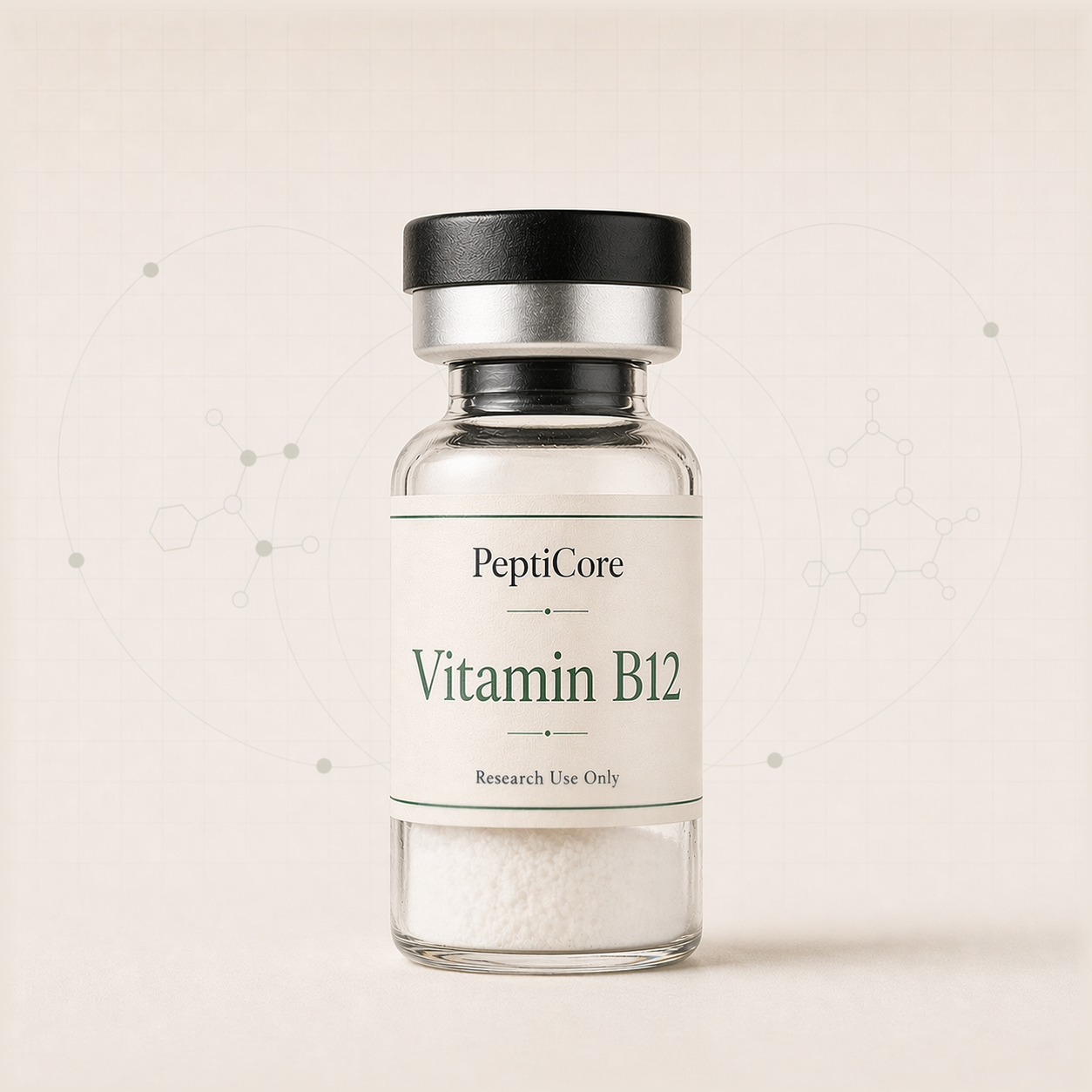 Vitamin B12 research-use series vial